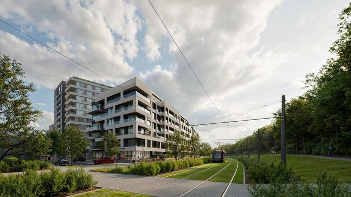 Projekt společnosti Cresco na Nákladovém nádraží Žižkov Projekt společnosti Cresco na Nákladovém nádraží Žižkov