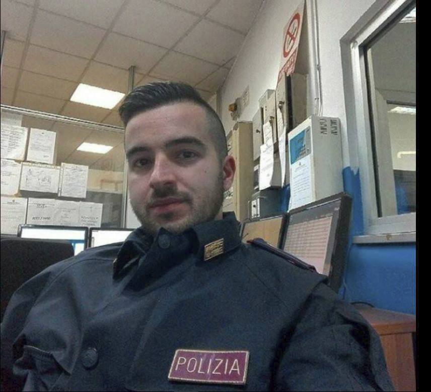 Luca Scatà, policista který zastřelil teroristu Anise Amiriho