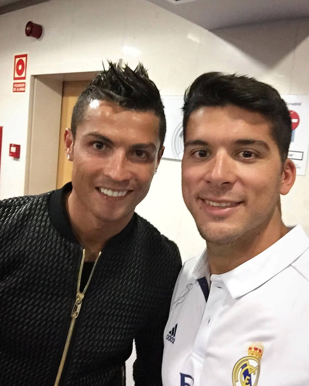 Selfie Cristiana Tora s Cristianem Ronaldem