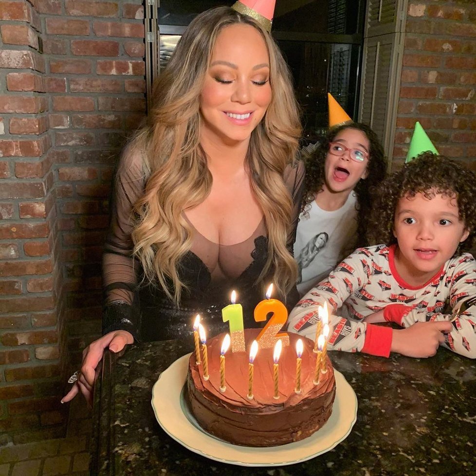 Mariah Carey slavila narozeniny