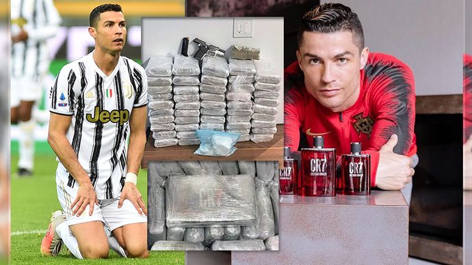 Značkové obaly CR7 posloužily jako skrýš pro drogy.