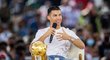 Fotbalová hvězda Cristiano Ronaldo na EXPO 2020 v Dubaji (28.1.2022)