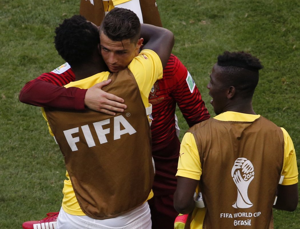 Smutný Cristiano Ronaldo po vyřazení Portugalska na MS
