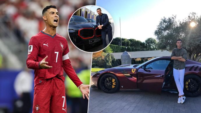 Ronaldo má v garáži pořádné skvosty!