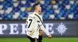 Cristiano Ronaldo reaguje na vývoj duelu s Neapolí