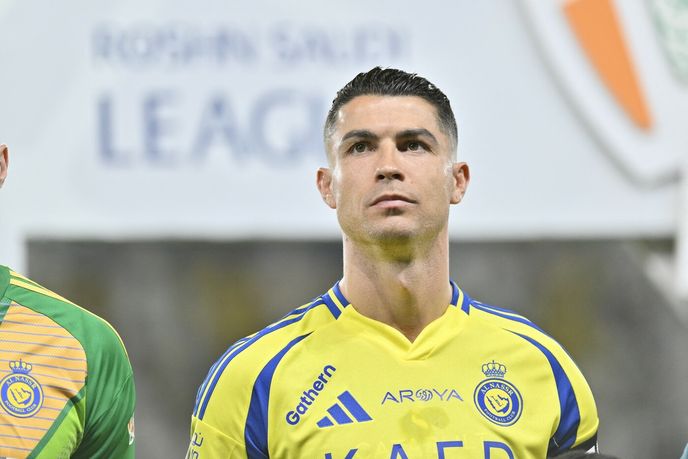 Cristiano Ronaldo v dresu Al Nassru Cristiano Ronaldo v dresu Al Nassru