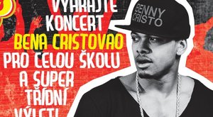 Soutěž s Chupa Chups: Vyhraj koncert Bena Cristovao a super výlet pro svou třídu