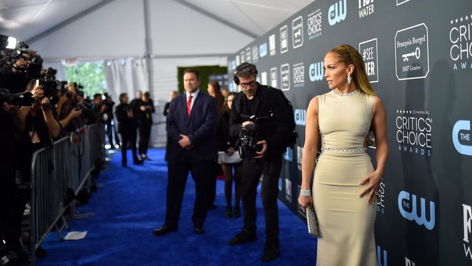 Jennifer Lopez na Critics' Choice Awards