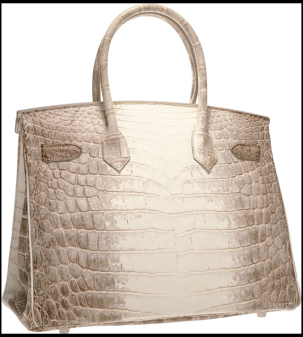Třeba tuhle kabelku Crocodile Himalayan Birkin má Victoria Beckham ve své sbírce. Cena? 5,15 mil. Kč!
