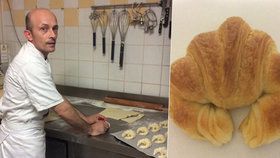 Drahé máslo ničí i tradiční croissanty. Pekař z Nice je chce zachránit