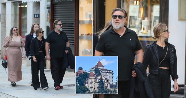 Russel Crowe v Karlových Varech