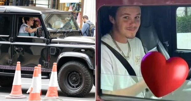 Cruz Beckham přišel o řidičák.