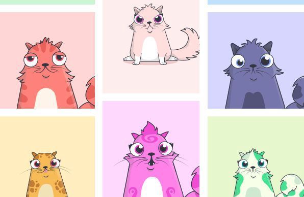 CryptoKitties jsou kočičky mnoha podob, barev a charakterů