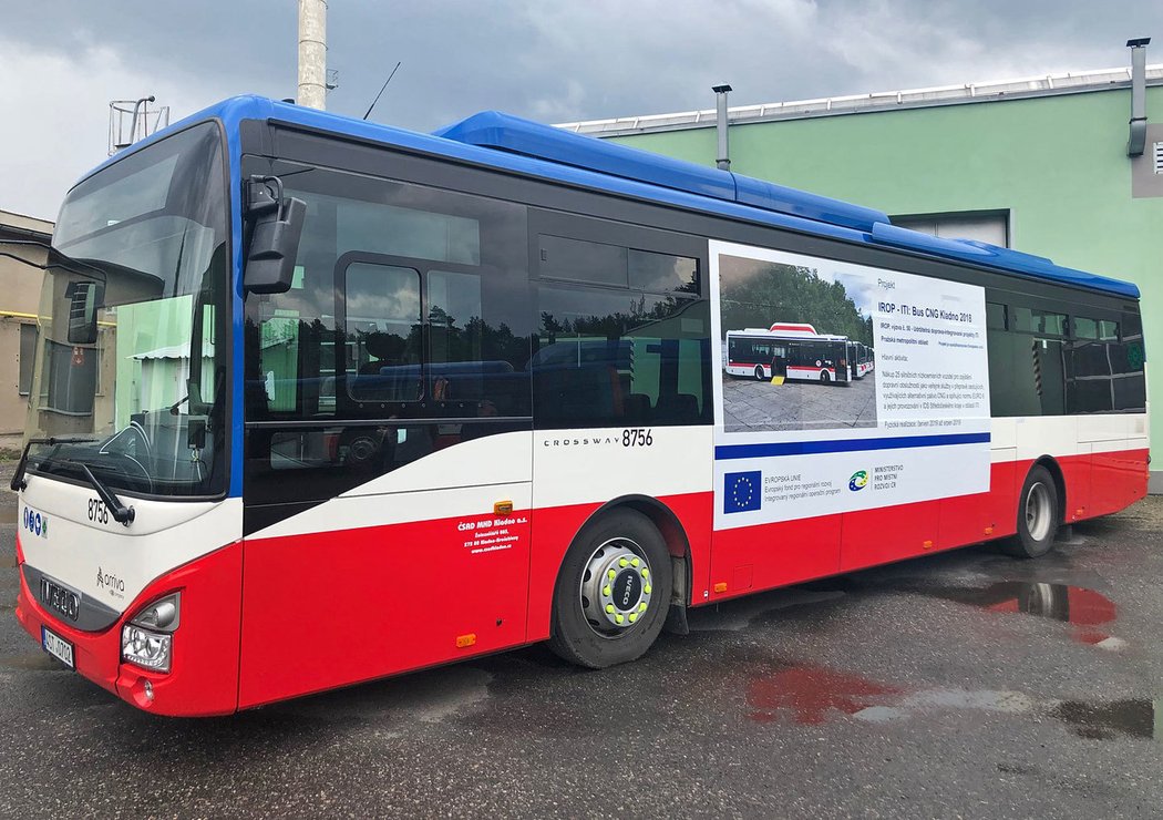 ČSAD MHD Kladno si pořídilo nové CNG autobusy