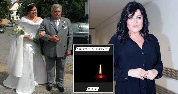 Ilona oplakává tatínka