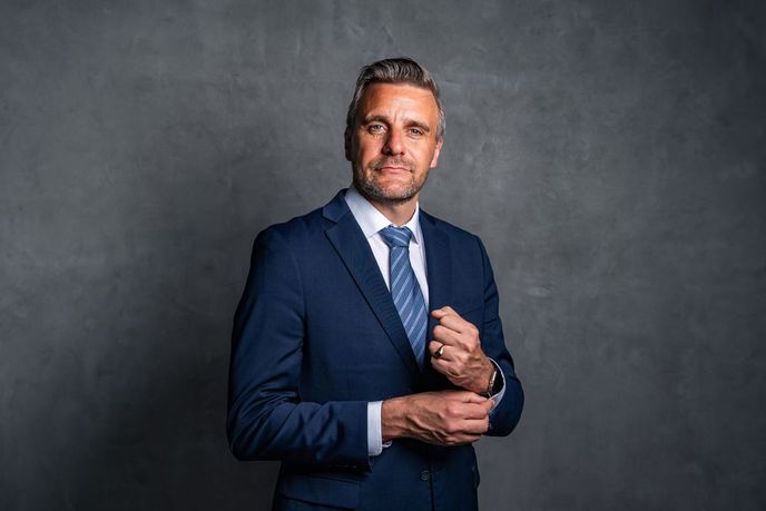 Thomas Berge Nielsen, šéf strategie skupiny CSG. Thomas Berge Nielsen, šéf strategie skupiny CSG.