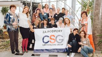 Na aktivity svých zaměstnanců věnoval holding CSG již téměř půl milionu Na aktivity svých zaměstnanců věnoval holding CSG již téměř půl milionu