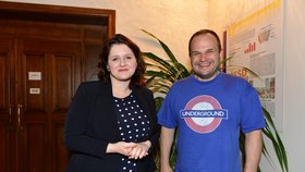Jana Maláčová a Michal Šmarda (ČSSD)