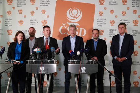Tisková konference po jednání Předsednictva ČSSD (15. 7. 2019)