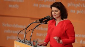 Jana Maláčová, ministryně práce a sociálních věcí, 41. sjezd ČSSD