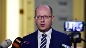 Premiér Bohuslav Sobotka (ČSSD)