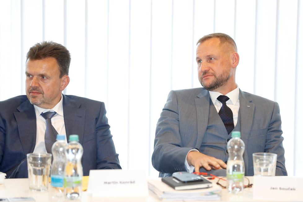 Rada ČT volí nového generálního ředitele: Jan Souček a Martin Konrád (7. 6. 2023).