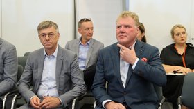 Šéf ČT Hynek Chudárek se svým zástupcem Milanem Fridrichem