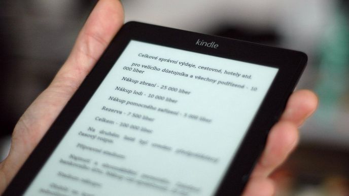 Čtečka knih Amazon Kindle 5