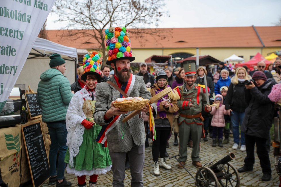 Oslava masopustu v Zámeckém areálu Ctěnice je již tradičně spojená s oslavou cechu řeznického.