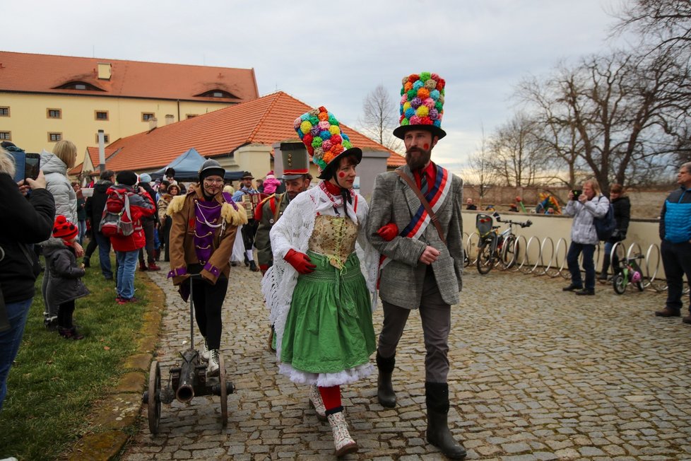 Oslava masopustu v Zámeckém areálu Ctěnice