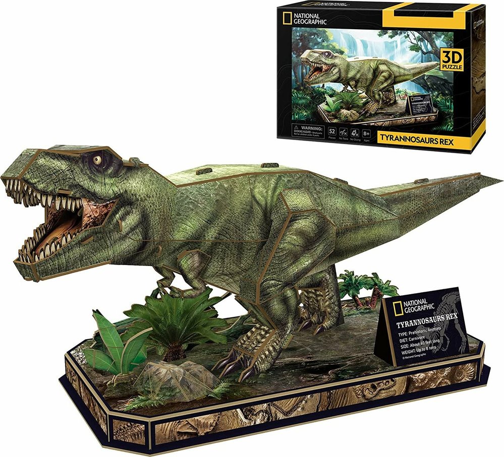 CubicFun 3D Puzzle s dinosaury