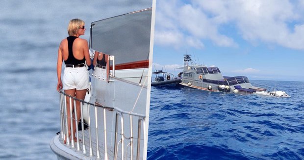 Jachta celebrit šla ke dnu: Princezna Diana si na ní užívala svoji poslední dovolenou