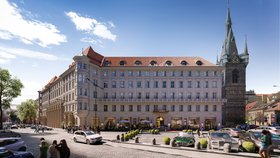 Cukrovarnický palác, který navrhoval architekt Josef Zasche, je ozdobou Senovážného náměstí. Nyní se proměnil v luxusní hotel.