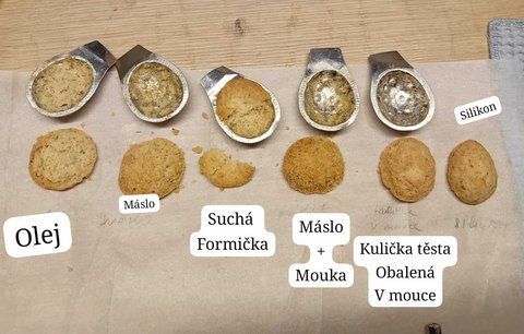 Čím vymazat formičku, aby šlo cukroví vyklopit? Daria (43) udělala pokus! Mrkněte na fotku