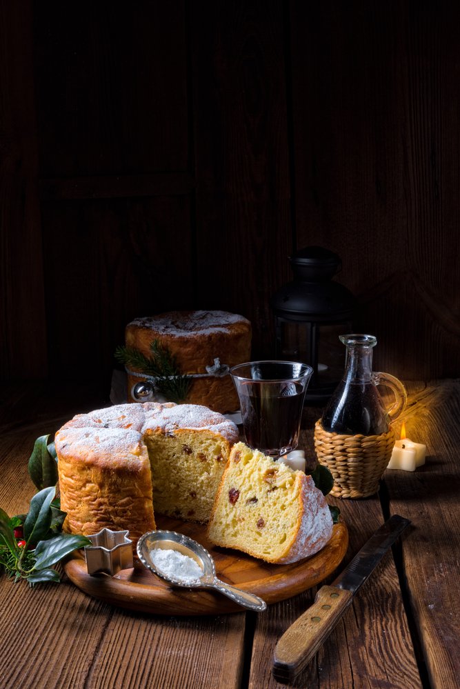 Panettone se tradičně podává v Itálii