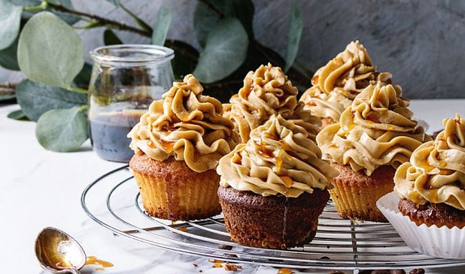 Kávové cupcakes