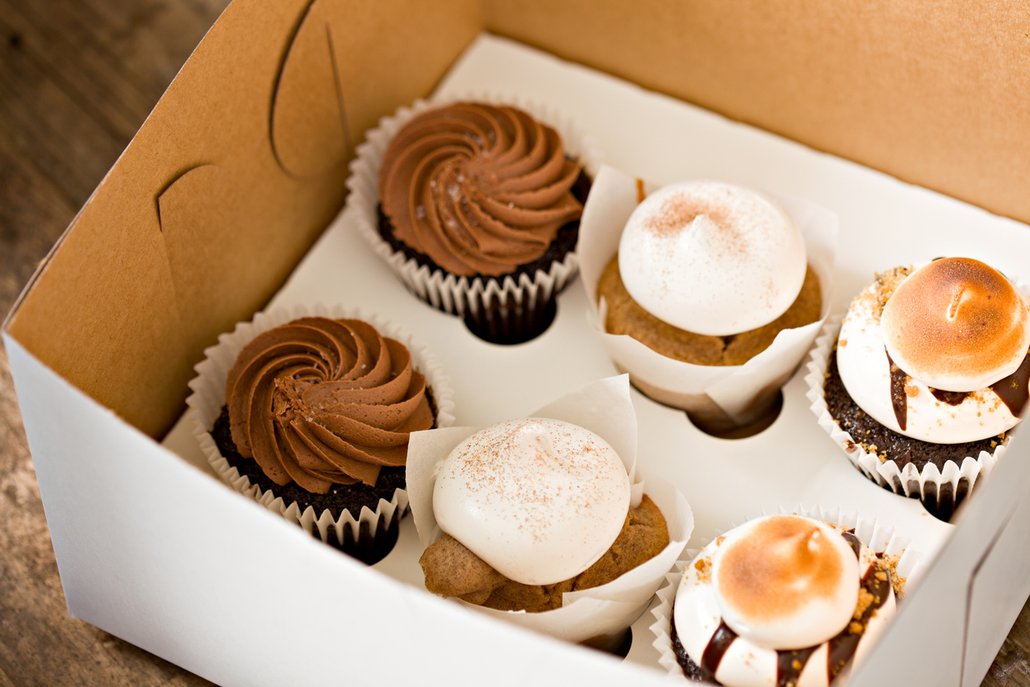 Cupcakes jsou skvělý dárek, v krabičce budou vypadat skvostně!