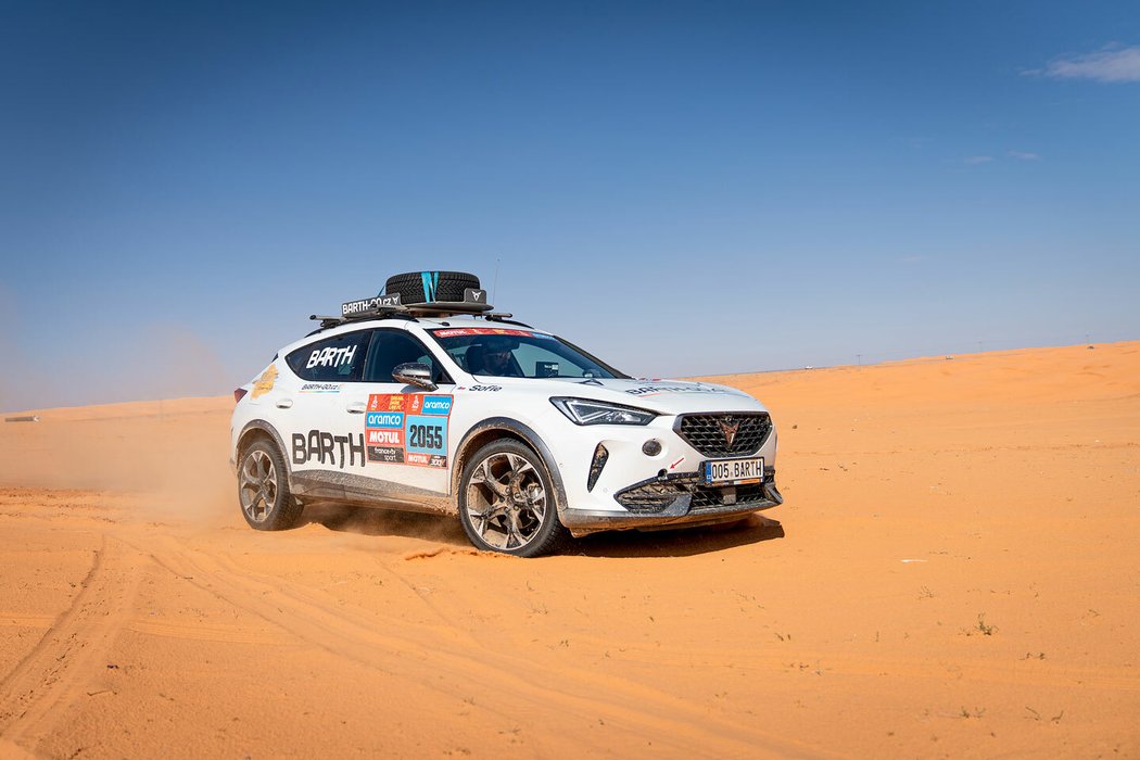 Cupra Formentor na Rallye Dakar 2023