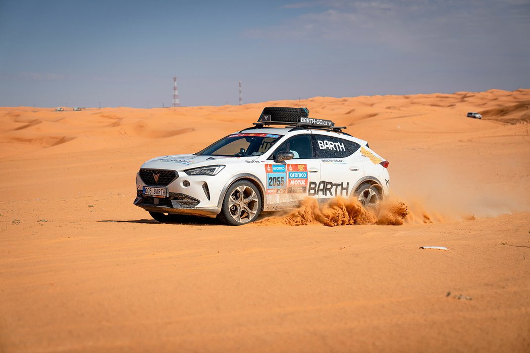 Cupra Formentor na Rallye Dakar 2023