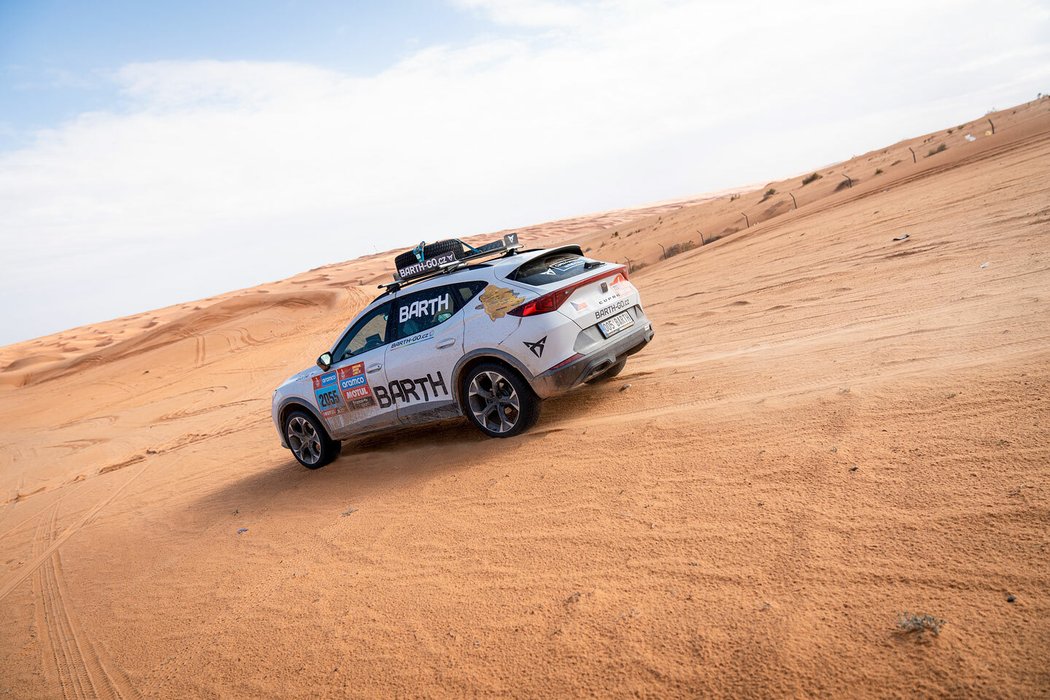 Cupra Formentor na Rallye Dakar 2023