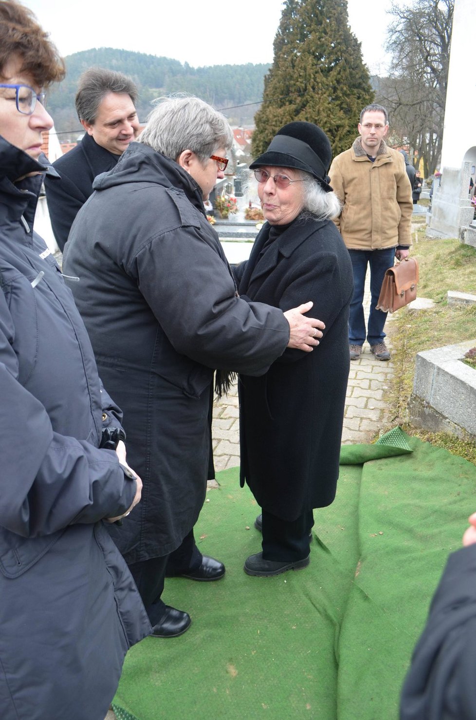 Pohřeb Olgy Čuříkové: Kondolence
