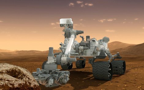 Curiosity zítra začne svůj dvouletý výzkum.