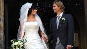 Petr Čadek a Jitka Čvančarová se vzali v sobotu 24. září v mělnickém kostele sv. Petra a Pavla