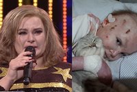 Odhalení v Tváři: Čvančarová jako Adele v slzách! Pro zesnulou Makulku (†15)
