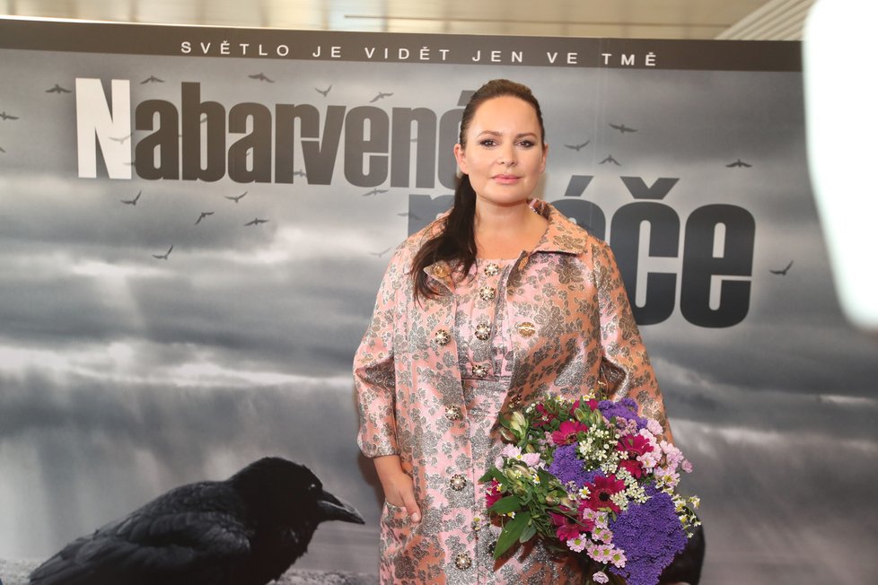 Jitka Čvančarová na premiéře