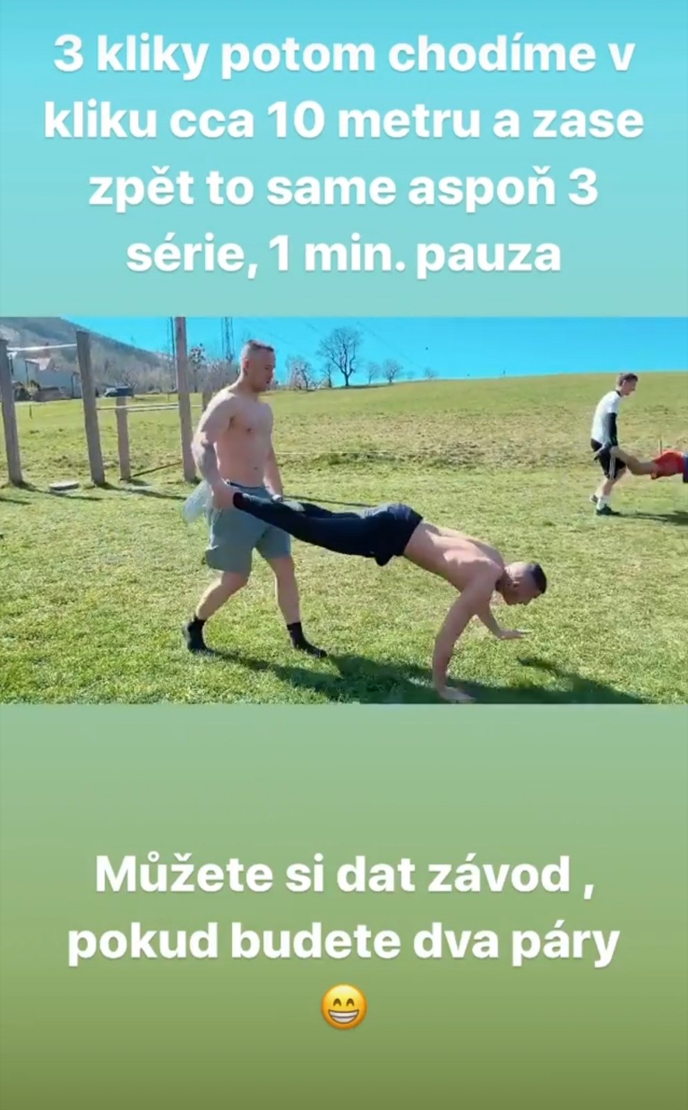 Na Instagramu iSport.cz můžete sledovat, jak trénují profesionálové