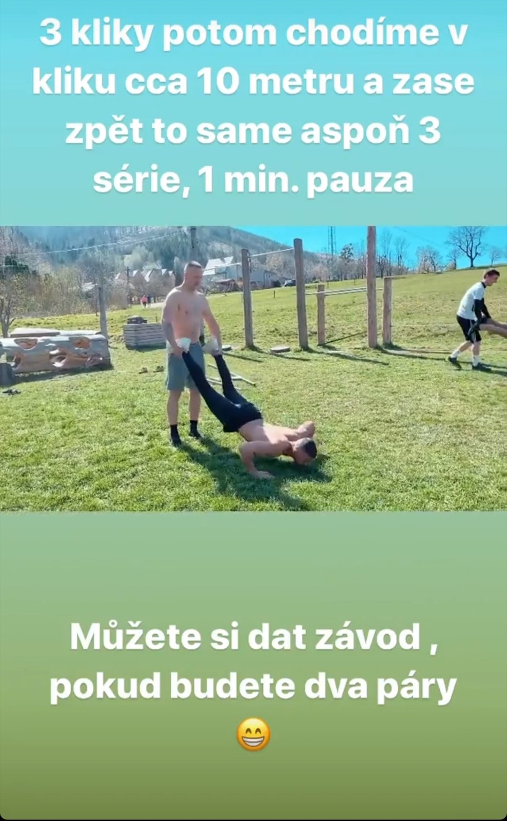 Na Instagramu iSport.cz můžete sledovat, jak trénují profesionálové