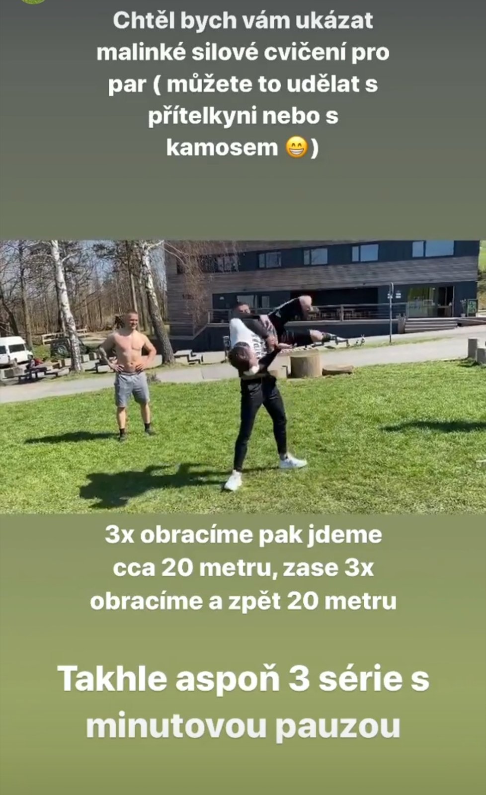 Na Instagramu iSport.cz můžete sledovat, jak trénují profesionálové