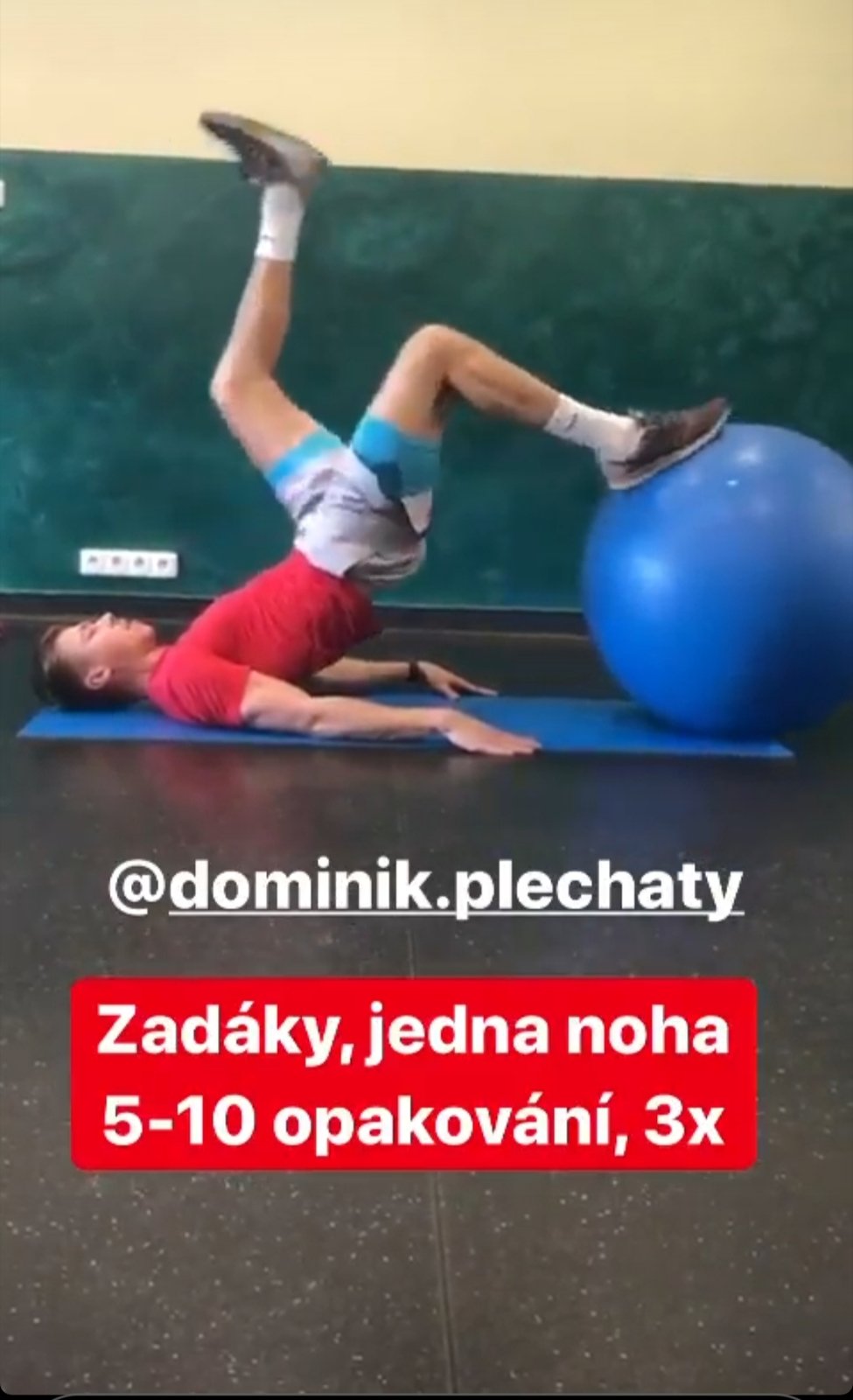 Na Instagramu iSport.cz můžete sledovat, jak trénují profesionálové