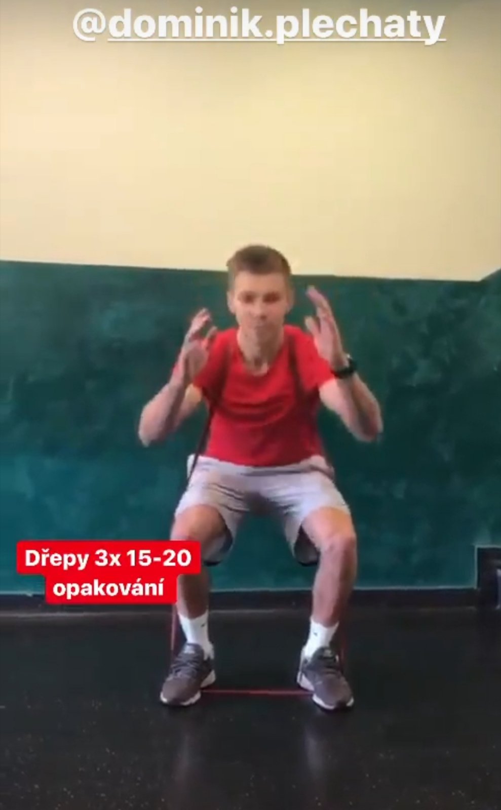 Na Instagramu iSport.cz můžete sledovat, jak trénují profesionálové